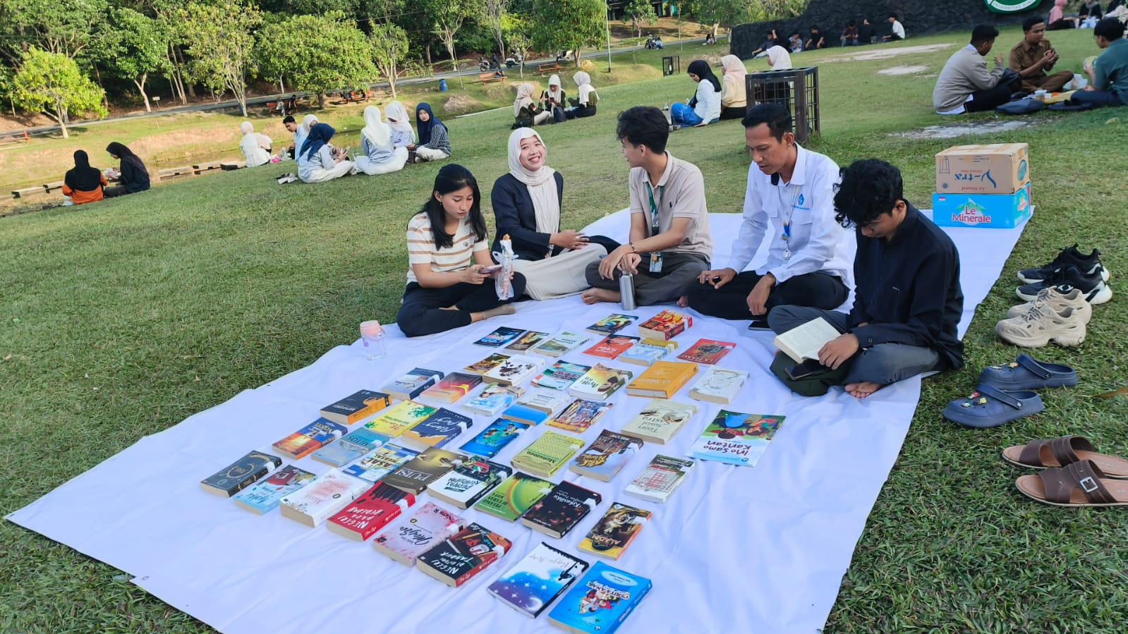 Baca Buku Bersama TSA Pekanbaru & Perpustakaan BBPR